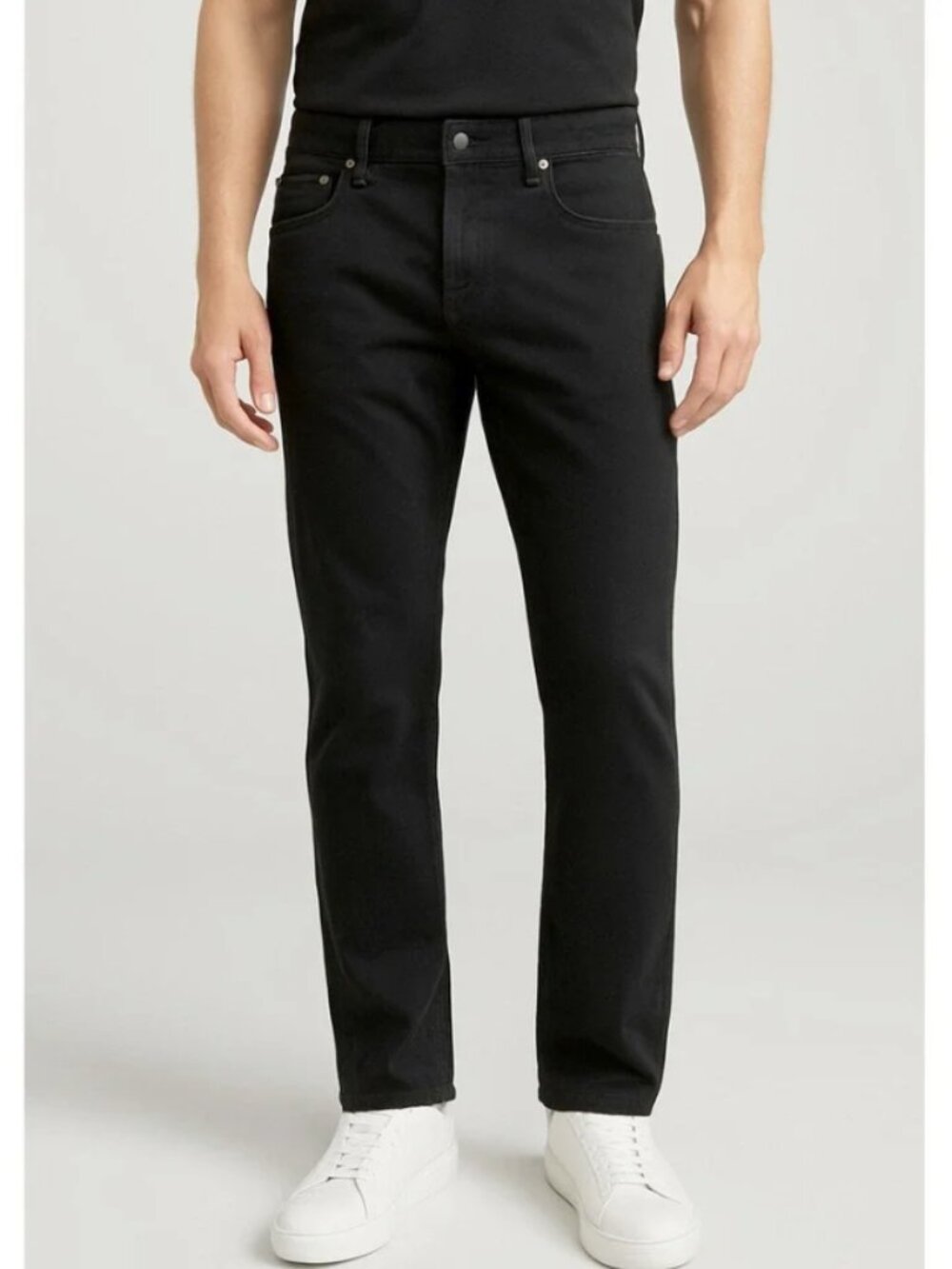 Adriano Goldschmied The Graduate Tailored Leg Mens Black Jeans Size 32x34